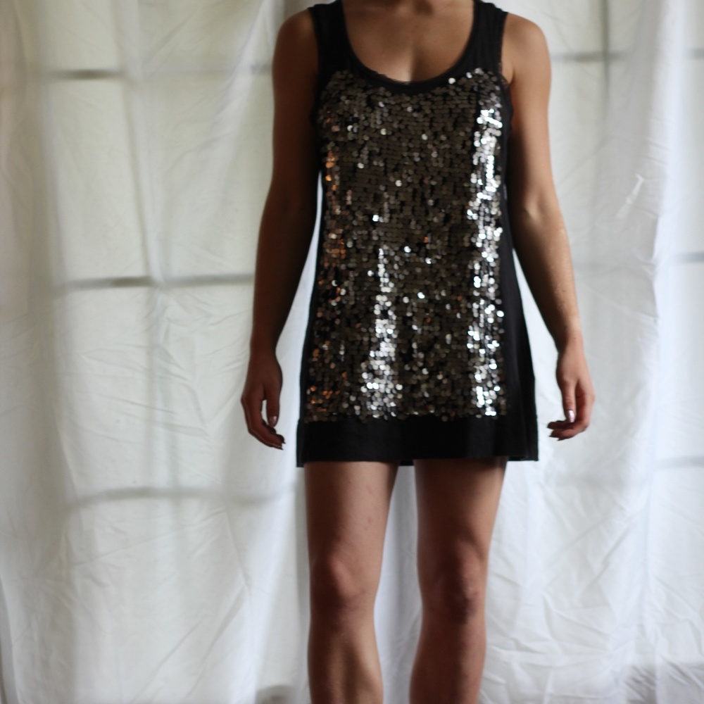 Sparkly Black Dress